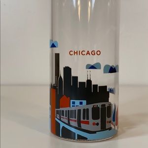 Chicago “You Are Here” Glass Waterbottle